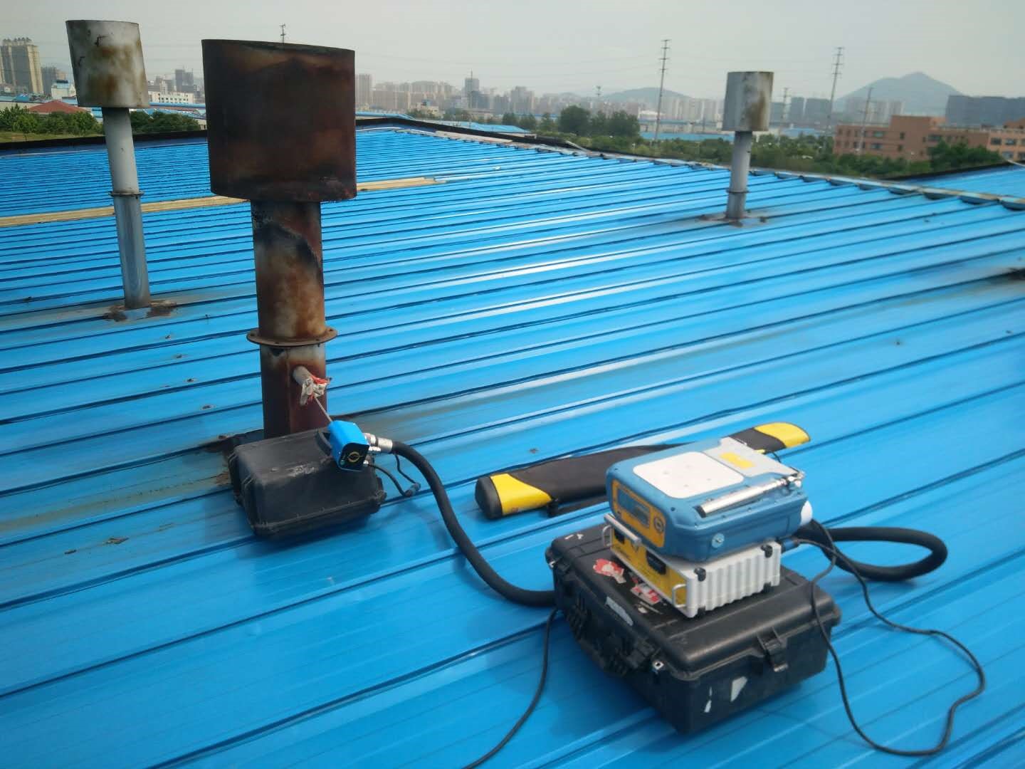 電纜企業(yè)噴涂車(chē)間PF-300儀器現(xiàn)場(chǎng)測(cè)試