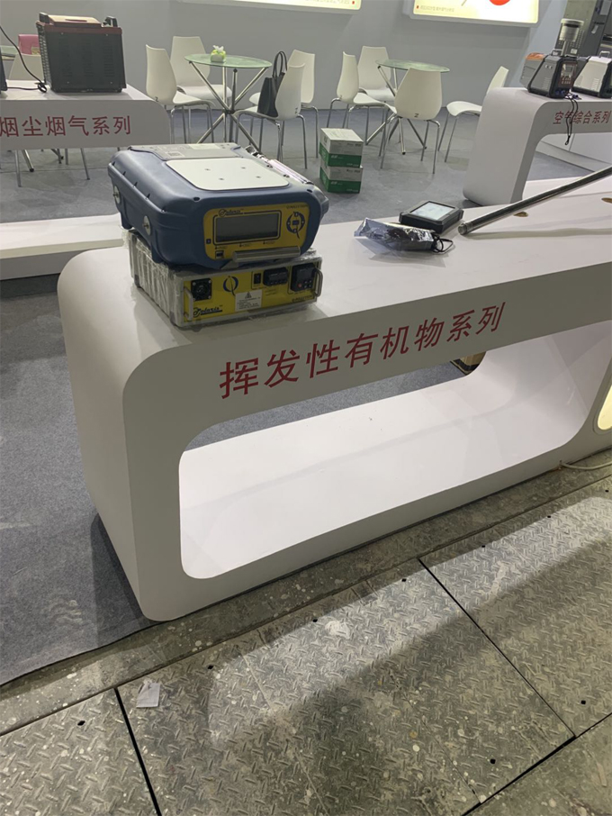 2019PF-300便攜式甲烷、總烴和非甲烷總烴測試儀展會現場