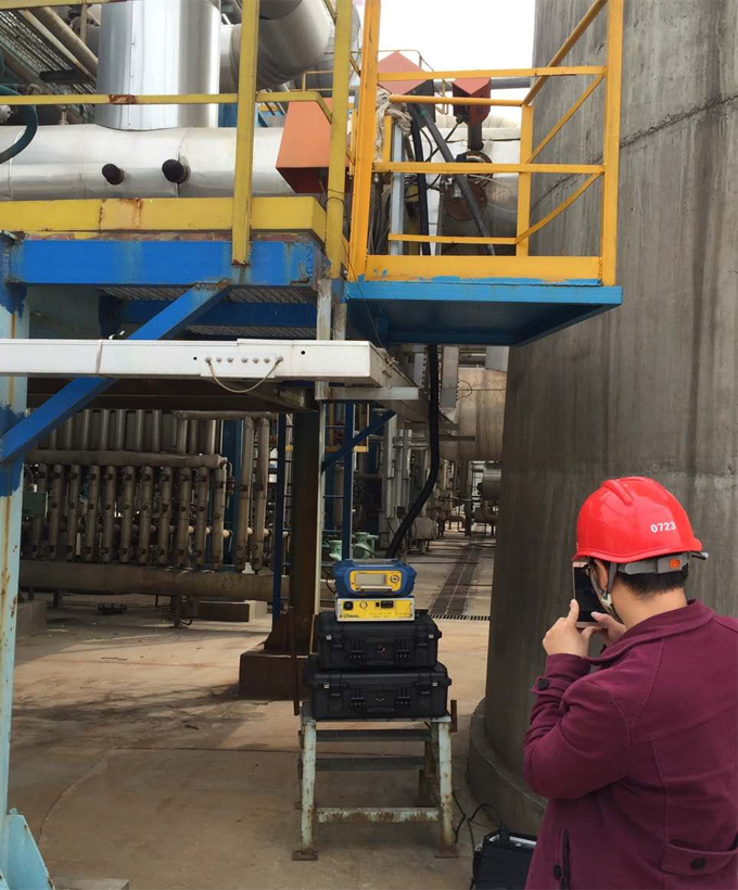 中石化系統(tǒng)單位有機(jī)物廢氣現(xiàn)場測試