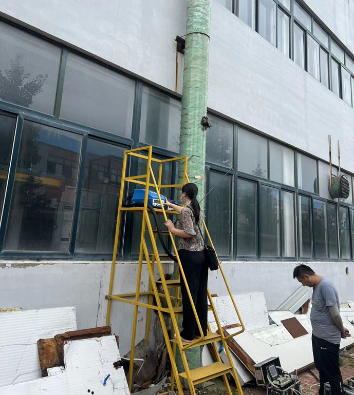 青島力克川液壓機械有限公司現場測試