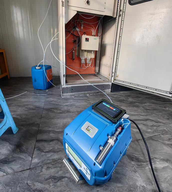 山西某能源科技有限公司非甲烷總烴現場測試